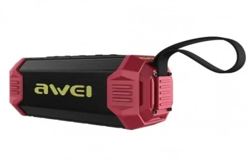 Awei Y280 Αδιάβροχο ηχείο Bluetooth Μαύρο/Κόκκινο