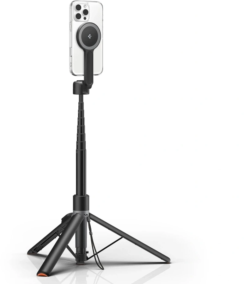 Spigen S581W Magsafe Τρίποδο Κινητού με Bluetooth Selfie Stick Black