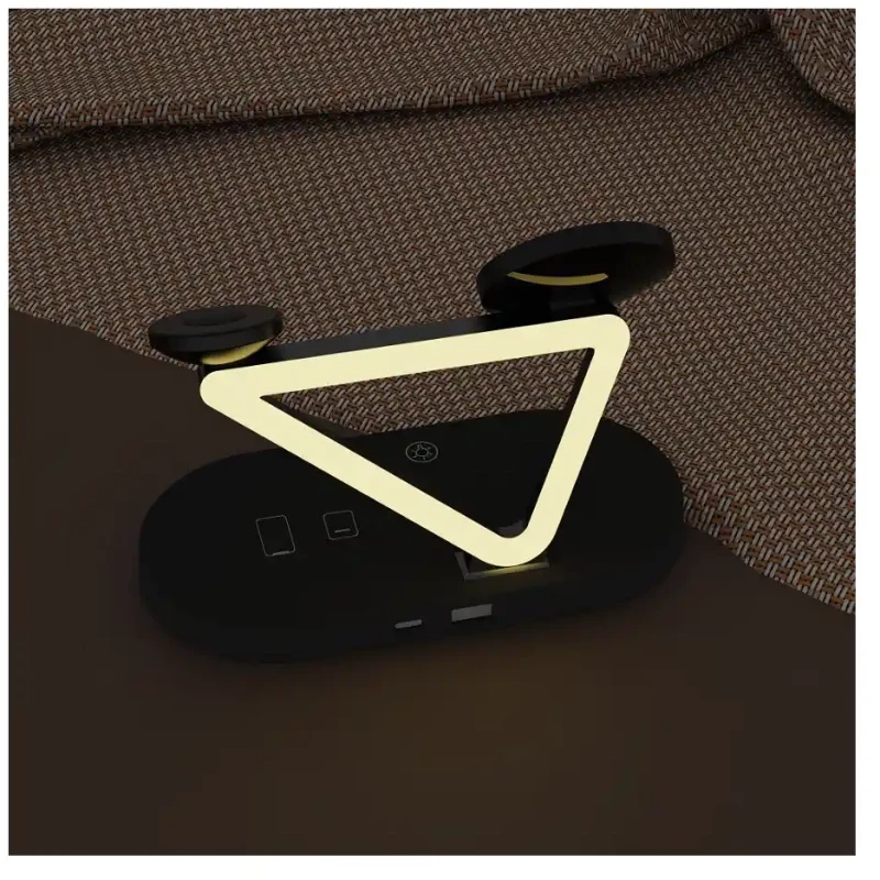 Tech-Protect 3in1 Μαγνητικός Ασύρματος Φορτιστής MagSafe QI15W-A41 Black