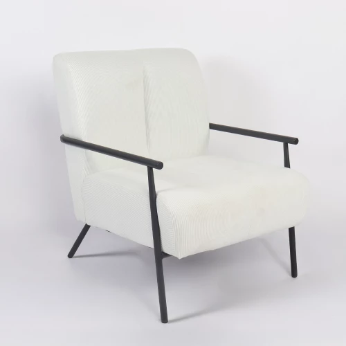 KIOTO ΠΟΛΥΘΡΟΝΑ OFF WHITE 64x76x81cm