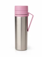 Brabantia 1010404 Ανακυκλώσιμο Μπουκάλι Θερμός Ανοξείδωτο Make&Take 500ml Lilac Pink