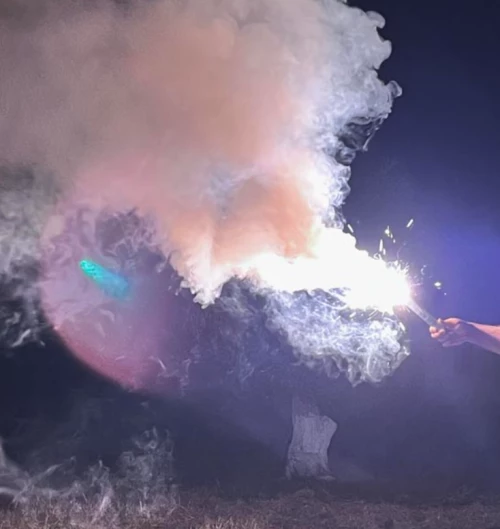 Βεγγαλικό Χειρός Χρωματιστό - Λευκό