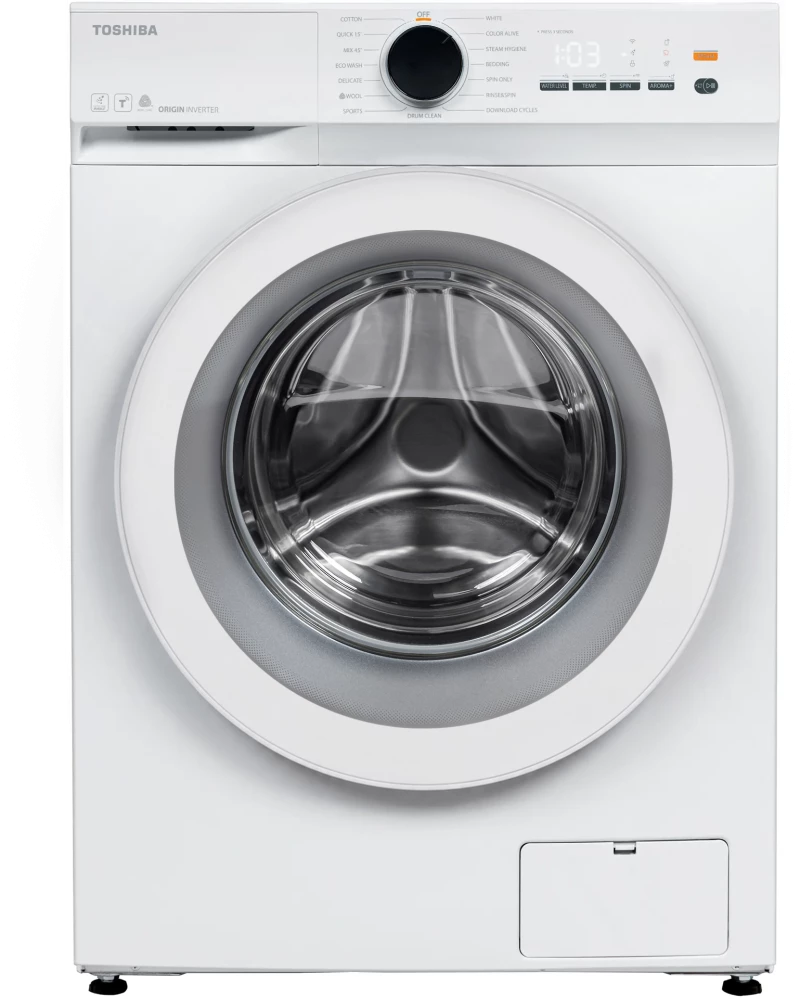 Toshiba TW-T21BU90UWBK(WW) Πλυντήριο Ρούχων 8kg 1400 Στροφών