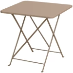 MAYO ΤΡΑΠΕΖΙ ΚΑΦΕΝΕΙΟΥ ΤΕΤΡΑΓΩΝΟ TAUPE 70x70χ72cm