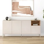 Μπουφές Cailin χρώμα sandstone - sepet oak 180x41,8x80εκ.