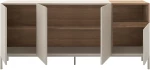 Μπουφές Cailin χρώμα sandstone - sepet oak 180x41,8x80εκ.