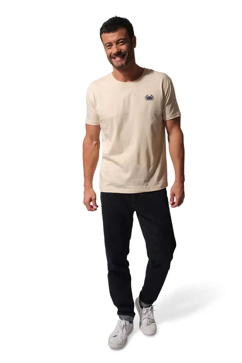 Hublot CREW Ανδρικό Κοντομάνικο T-Shirt – Ecume