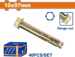 Wadfow WDQA525 Βισματα Ούπα Μεταλλικό 10x97mm 40τμχ