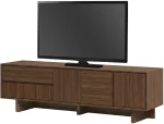 Έπιπλο τηλεόρασης Capri χρώμα καρυδί milano 180x45x55εκ.