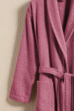 Stewehome Μπουρνούζι unisex με γιακά σάλι από 100% βαμβάκι (L)