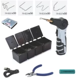 Vtools ZD-507L κολλητήρι για πλαστικά επαναφορτιζόμενο με 200 μύτες