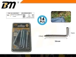 Στραβόβιδες - 2.9×34×15mm - Σετ 12 πακέτα των 14 τεμαχίων - 200874