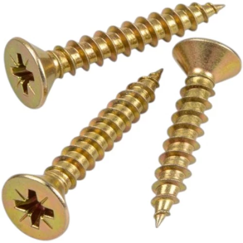 Ξυλόβιδες - 5mm×40mm - Σετ 12 πακέτα των 12 τεμαχίων - 200423