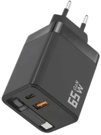 Αντάπτορας φόρτισης με καλώδιο Type-C & 2 θύρες USB-A & Type-C - Fast Charge - 65W - DS65 - 220718