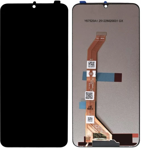 Οθόνη με Touch Screen Realme Note 70T Μαύρο (OEM)