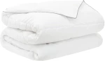 vidaXL Σετ πάπλωμα Λευκό 220 x 260 cm Βαμβάκι, Μπαμπού, Πολυεστέρας