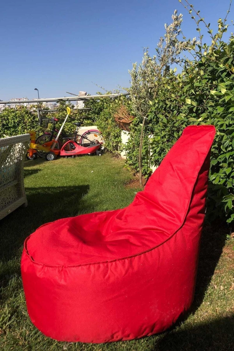 Stewehome Πολυθρόνα αχλάδι για καθιστικό με ύφασμα 55x40x70 cm