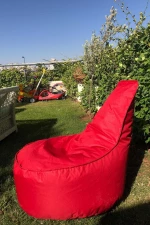 Stewehome Πολυθρόνα αχλάδι για καθιστικό με ύφασμα 55x40x70 cm