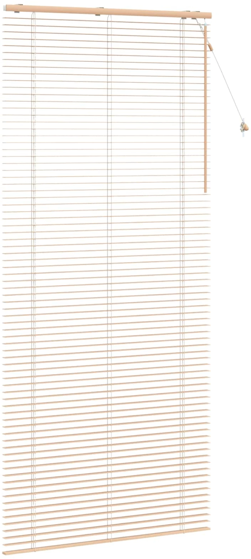 vidaXL Βενετσιάνικη Σκίαση Όψη Δρύς 120 x 250 cm 35 mm