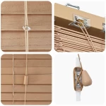 vidaXL Βενετσιάνικη Σκίαση Όψη Δρύς 120 x 250 cm 35 mm