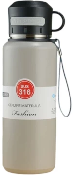 Φορητό παγούρι-θερμός - 600ml - 413296 - Grey