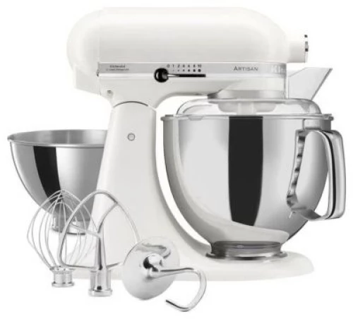 Κουζινομηχανή KitchenAid Artisan 4.8, 300W, 10 Speed, Porcelain White EU 5KSM175PS EPL