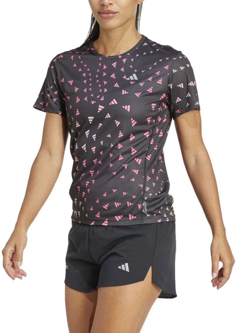 adidas RUN IT BL TEE IY7511 ADIDAS Μαύρο