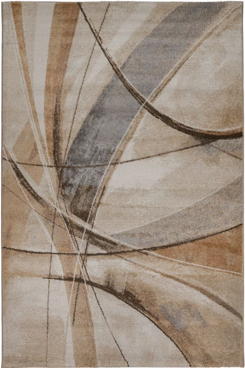 Χαλί Finesse 61442 White-Grey Βιοκαρπέτ 67X200cm
