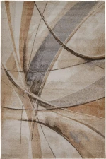 Χαλί Finesse 61442 White-Grey Βιοκαρπέτ 67X200cm
