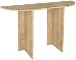 Κονσόλα Cortado Megapap χρώμα sapphire oak 120x35x75εκ.