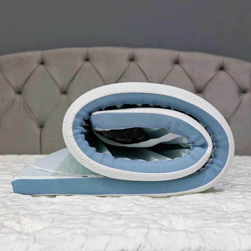 Ανώστρωμα Cool Gel 4cm με αποσμώμενο κάλυμμα 90x200x4cm