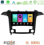 Bizzar F2 Series 8Core Android16 4+64GB  Ford S-Max 2006-2012 Navigation Multimedia Tablet 9"