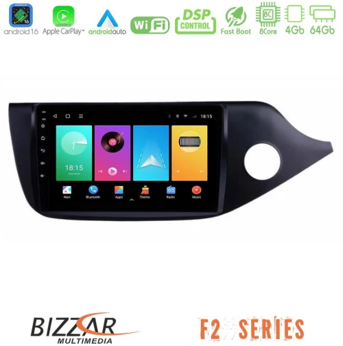 Bizzar F2 Series 8Core Android16 4+64GB Kia Cee’d/ProCeed 2013-2017 RHD Navigation Multimedia Tablet 9"