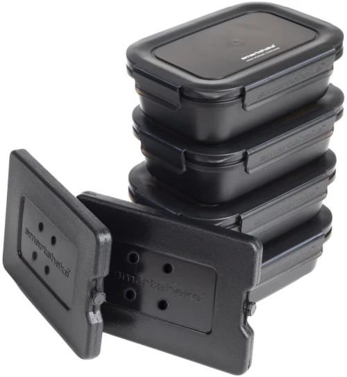 SmartShake Meal Prep Backpack / Black