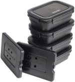 SmartShake Meal Prep Backpack / Black