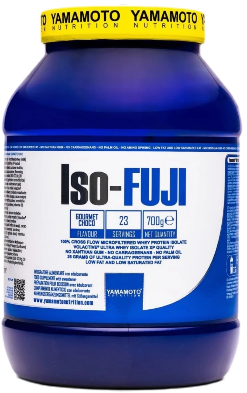 Yamamoto Nutrition Iso-FUJI® Volactive® [700 Γραμμάρια] Γκουρμέ σοκολάτα