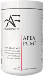 Apex Formulas Apex Pump | Stim Free Pre-Workout [625 Γραμμάρια] Σμέουρο