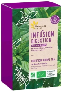 Fleurance Nature Herbal Tea For Digestive System | Bio [20 Πακέτα]