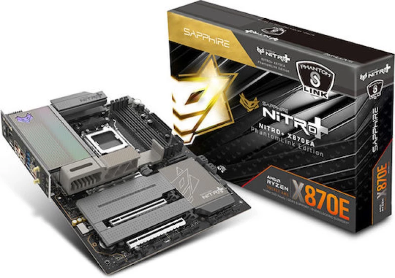 Sapphire NITRO+ X870EA PhantomLink Edition Wi-Fi Motherboard ATX με AMD AM5 Socket 52122-01-40G