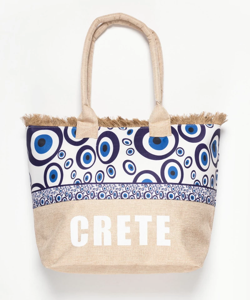 Τσάντα με χερούλι (49cm x 15cm x 34cm) μάτι 1 CRETE - -
