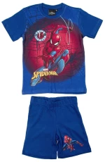 Ρουχαλάκια Καλοκαιρινά Σετ 2 Τεμ. Marvel Spider-Man 68 100% Cotton Jersey Blue - 5
