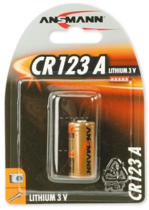 Ansmann 16340 Li-Ion Akku 850mAh 3,6V Micro USB Input  1300-0015 (1300-0015)