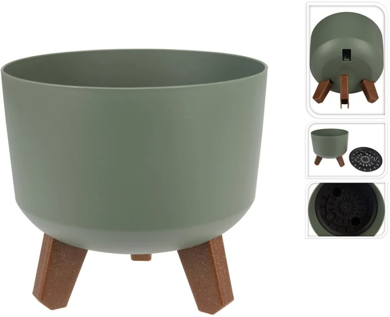 ΚΉΠΟΣ & ΚΗΠΟΥΡΙΚΉ FLOWER POT DIA 200XH174MM Y89300200