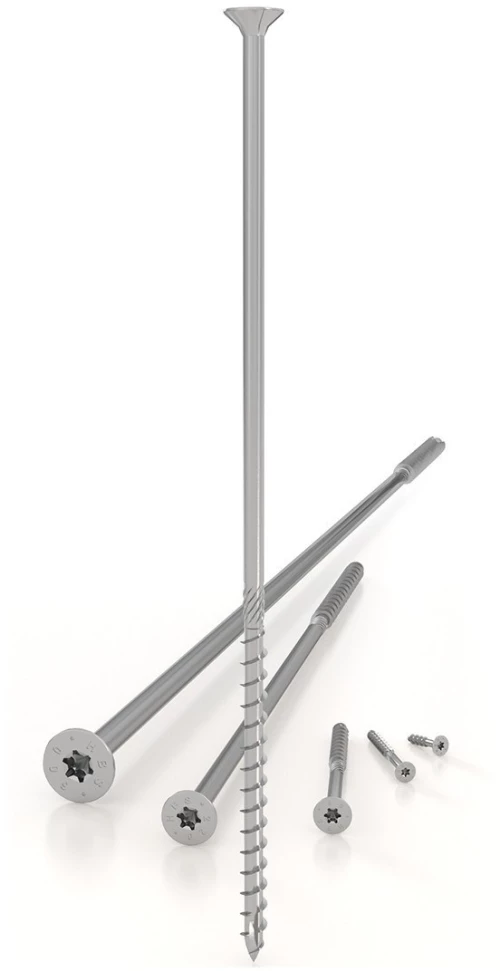 Βίδες ξύλου torx Ø6mm HBS Ø6 x 180mm