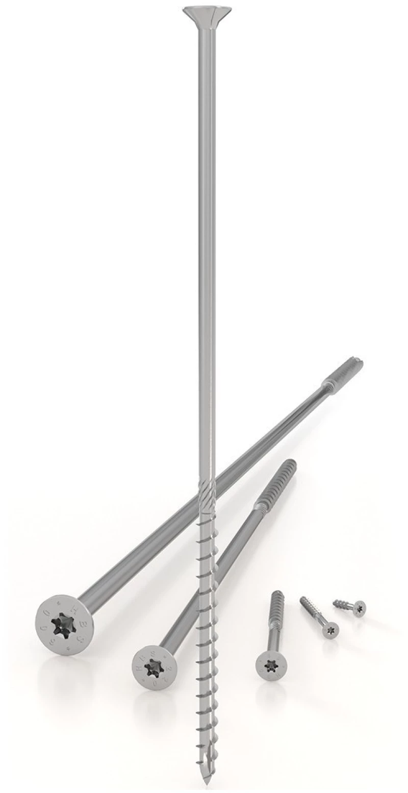 Βίδες ξύλου torx Ø8mm HBS Ø8 x 240mm