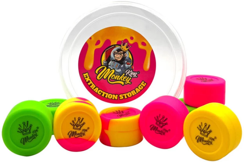 Monkey King Θήκη Σιλικόνης Oil Jar - 5ml