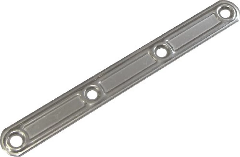ΓΩΝΙΑ ΠΛΑΚΕ INOX A2 99mmX15mm ALDEGHI LUIGI ART163