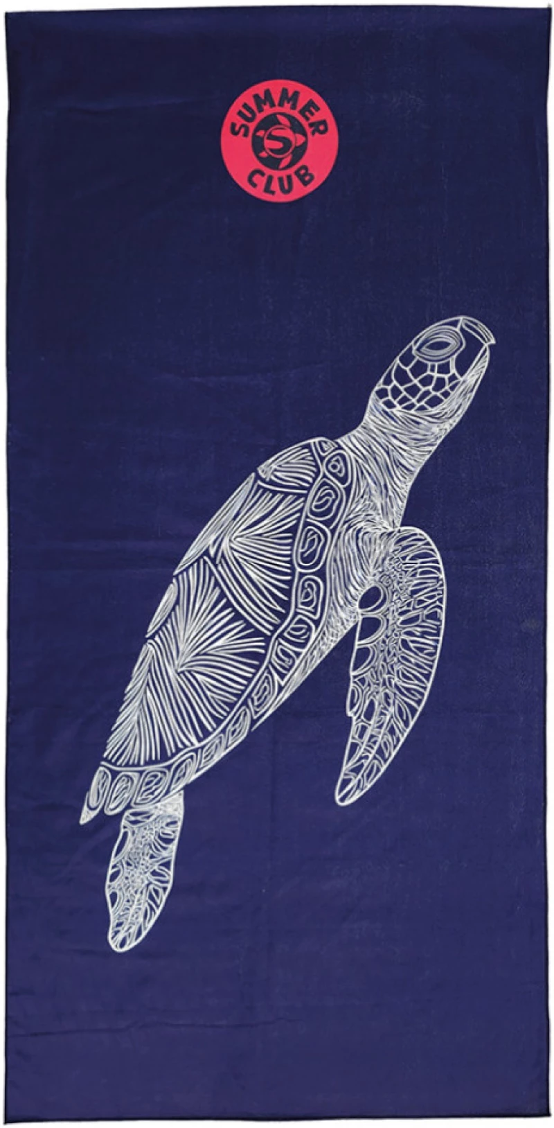 Πετσέτα Παραλίας 180X90cm Turtle Κωδ. 18421 T.Tyrquoise 0112