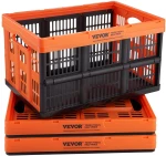 VEVOR Πτυσσόμενα Πλαστικά Καλάθια Αποθήκευσης 45L (Σετ 3) KZDSLCWKCSHS132ETV0