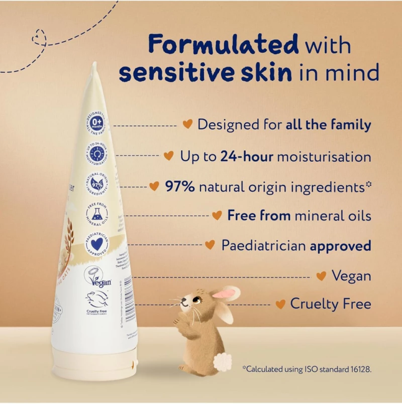 Childs Farm Ενυδατική Κρέμα Oatderma Χωρίς Άρωμα 200ml